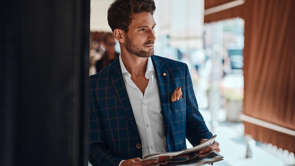 Homme en costume
